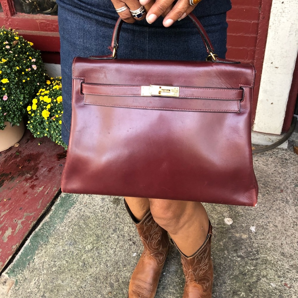 Hermès vintage Kelly handbag 💫sale⭐️ - Picture 1 of 7